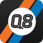 q8 karting android application logo